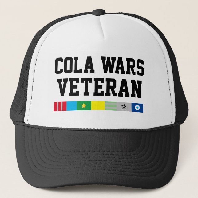 Manar Sportkläder Baseball COLA KRIG VETERAN Truck Keps (Framsida)