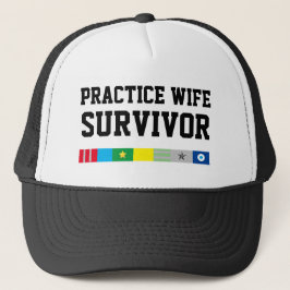 Manar Sportkläder Baseball PRACTICE WIFE SURVIVOR Keps