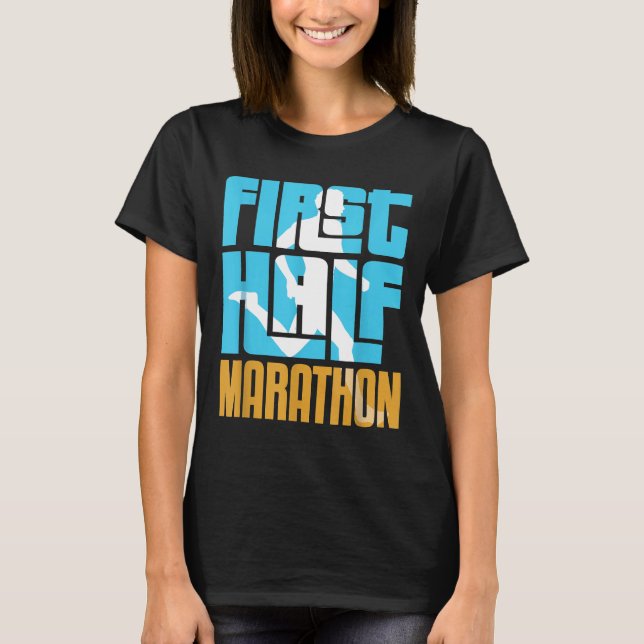 Manar Springer som kör Manar första halvan av Mara T Shirt (Framsida)