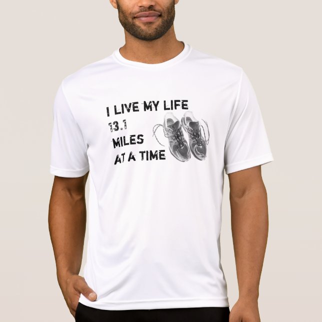 Manar SS Wicking - liv 13,1 miles i sänder Tee (Framsida)