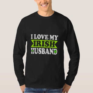 Manar St Paddys Irish Saint Patricks Day I Kärlek T Shirt