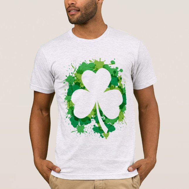 Manar St. Patricks Klöver T-Shirt (Framsida)