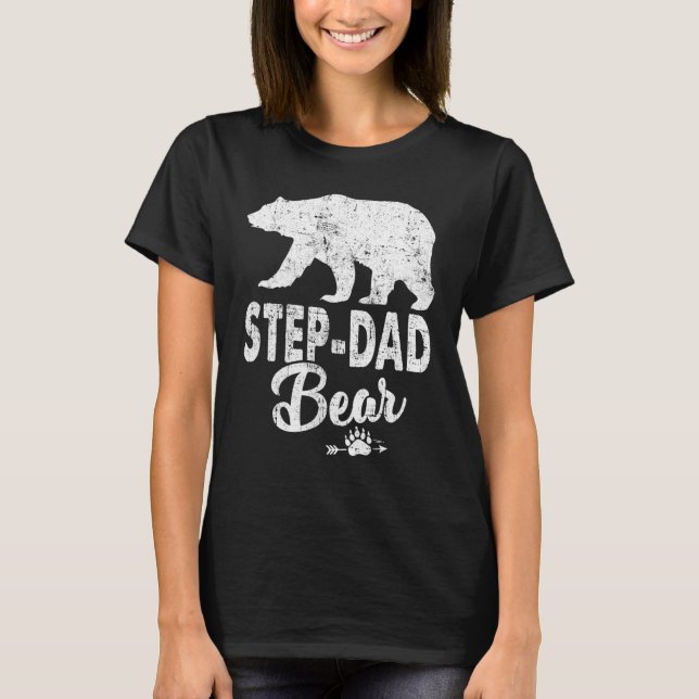 Manar Step Pappa Bear T Shirt (Framsida)