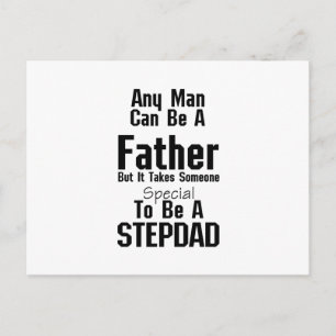 Manar Stepdad Gift Pappor Stepdad Grandpa Vykort