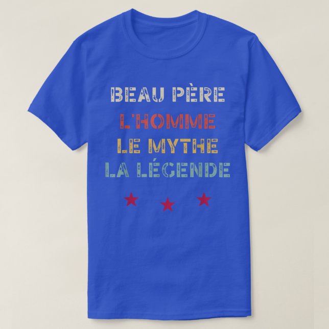 Manar stepfader mannen myten om den legendariska r t shirt (Design framsida)