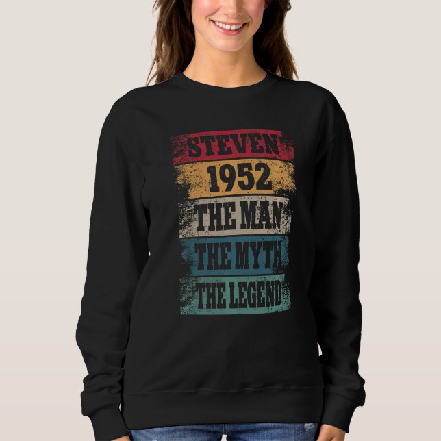 Manar Steven 1952 70 Years Funny 70th Birthday Dec T Shirt (Framsida)