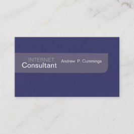 Manar Stil platt design minimalistisk Lila utan fr Visitkort