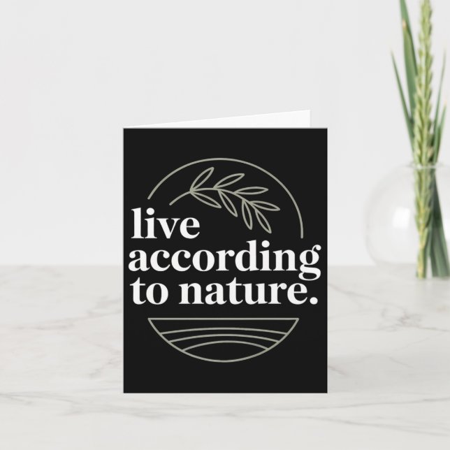 Manar Stoic Philosoper citerar Motivational Stoici Kort (Framsida)