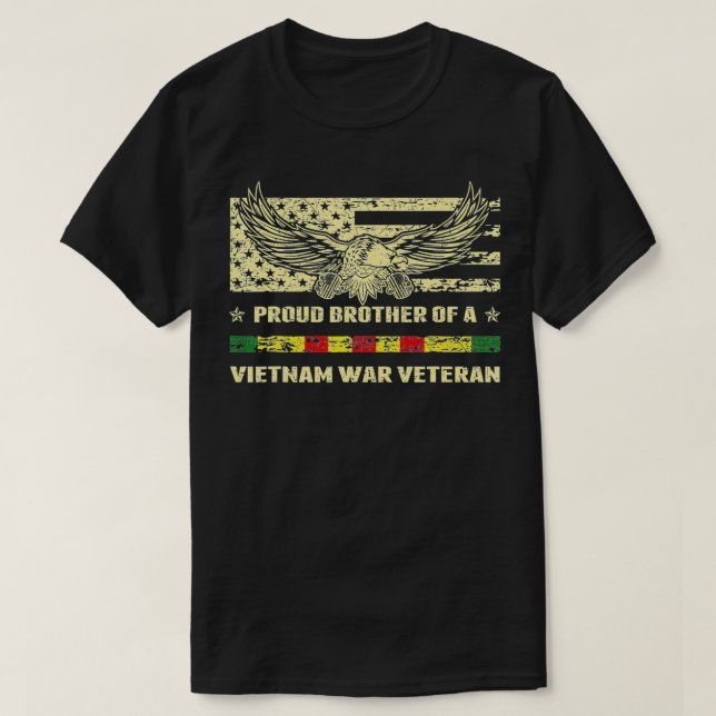Manar stolpe broder till en vietnamesisk militär V T Shirt (Design framsida)
