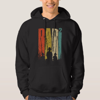 Manar stolt Far på 2 barn andra gången Pappa Fi Hoodie