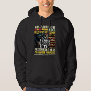 Manar stolt Grandson of Vietnam Veterans - Freedom Hoodie