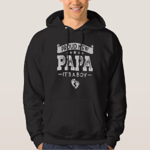 Manar stolt New Pappa över sin Gender Baby S. Hoodie