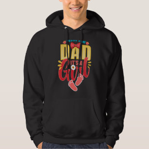 Manar stolt nya pappa... Det är en Gender i Baby Hoodie