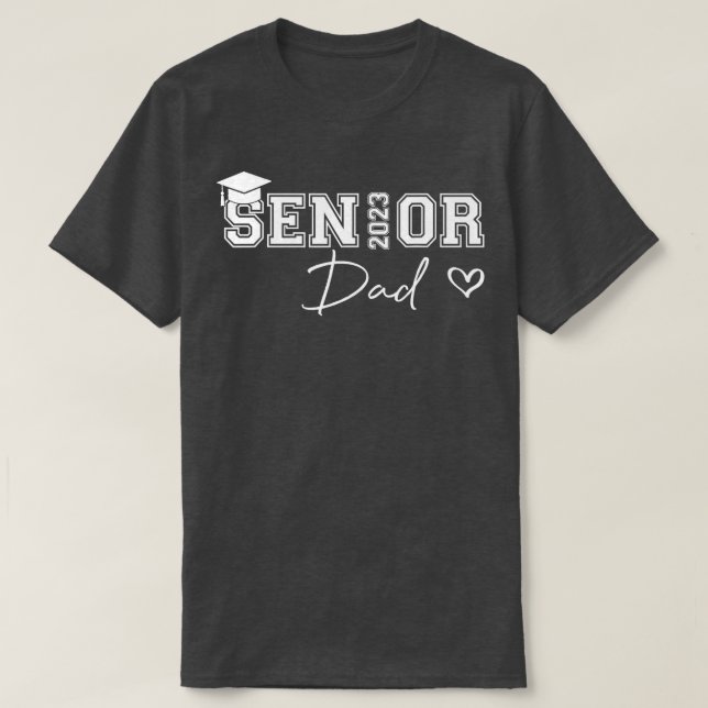 Manar stolt pappa, sött hjärta, Student Senior 202 T Shirt (Design framsida)
