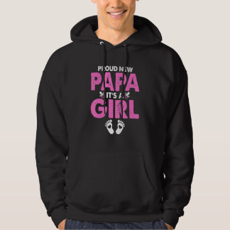 Manar stoltserar med New Pappa och med sin Gender  Hoodie