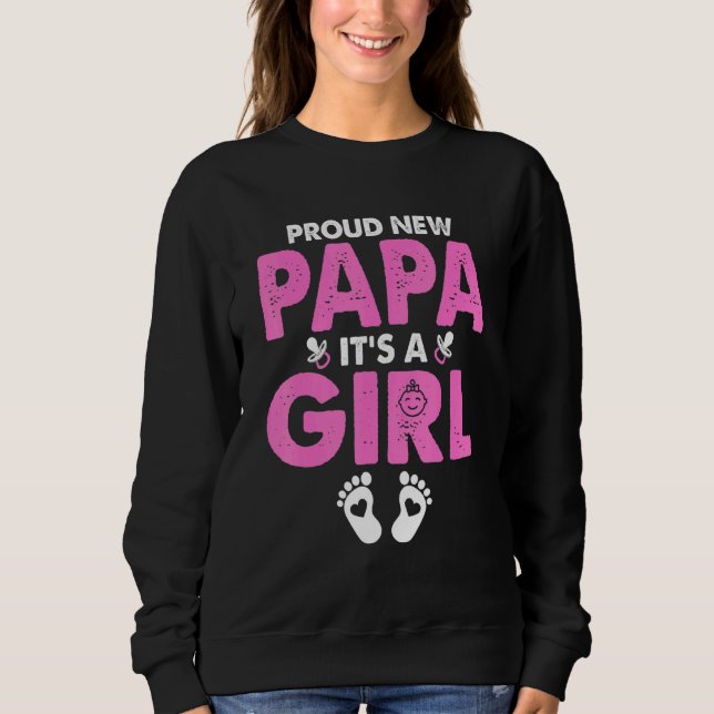 Manar stoltserar med New Pappa och med sin Gender  T Shirt (Framsida)