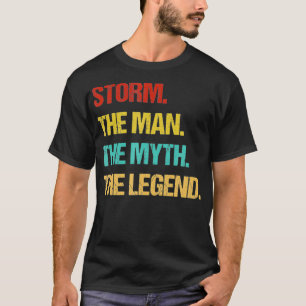 Manar Storm Mannen på myten i Legend T Shirt