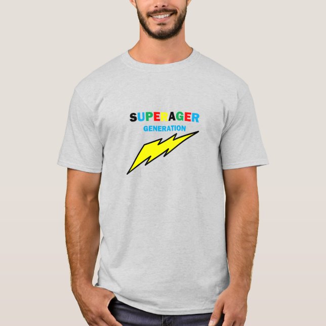 Manar SuperAger Ringer T-shirt (Framsida)