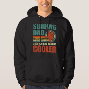Manar surfande Pappa som ett reguljärt Pappa men k Hoodie