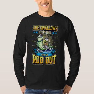 Manar Sväljer hon varje gång jag tar ut mitt utlop T Shirt