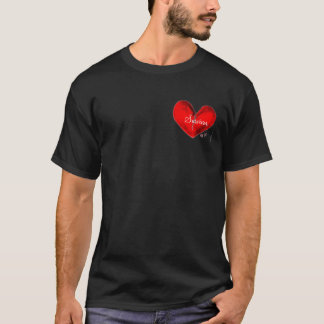 Manar svart överlevandeT-tröja T-shirt