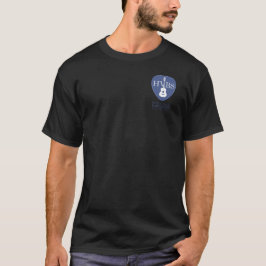 Manar svart skjorta för HVBS-logotyp T Shirt