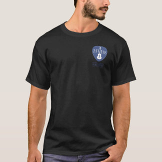 Manar svart skjorta för HVBS-logotyp T Shirt