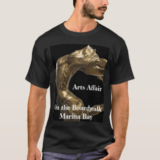 Manar svart utslagsplats tee