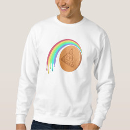 Manar Sweatshirt Dalgona Triangle Smälter Rainbow