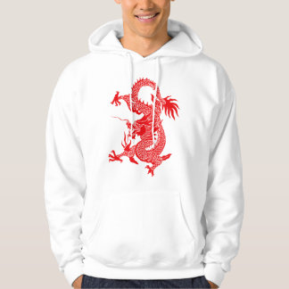 Manar sweatshirt med dragon totem mönster