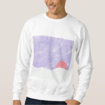 Manar Sweatshirt med Snowy Sunset Scene