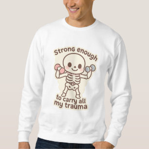 Manar Sweatshirt, underbart design, Halloween spec Lång Ärmad Tröja