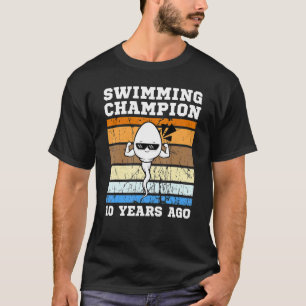 Manar Swimming Champion för 10 år sedan Quickest S T Shirt