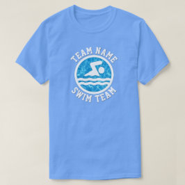 Manar Swimming & Diving Anpassningsbar Simma Team  T Shirt