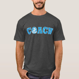 Manar Swimming och Diving Simma Coach Bassäng Vatt T Shirt
