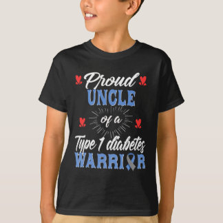 Manar T1D Medvetenhet av typ 1 Intyg om moraldiabe T Shirt