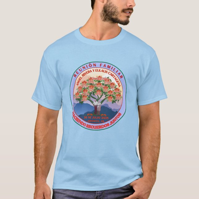 Manar T-shirt 2025 Reunión Familiar (Framsida)