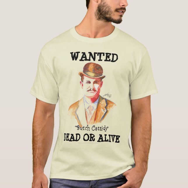 Manar T-Shirt - Butch Cassidy (Framsida)