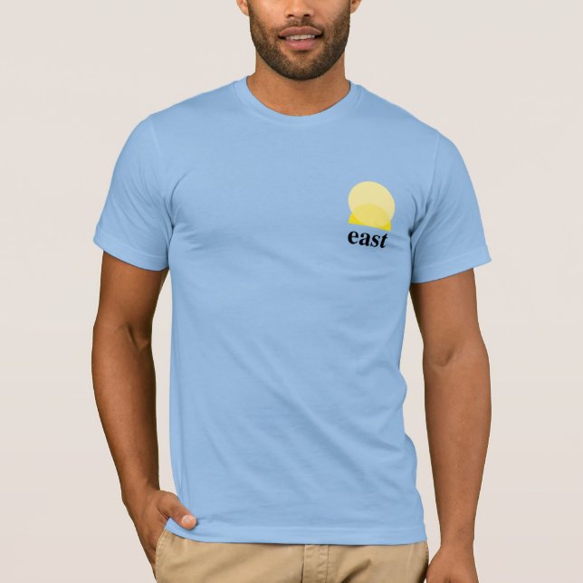 Manar T-Shirt på Baby blue (Framsida)