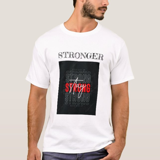 MANAR T SHIRT STRONGER SMOTHORTEN (Framsida)