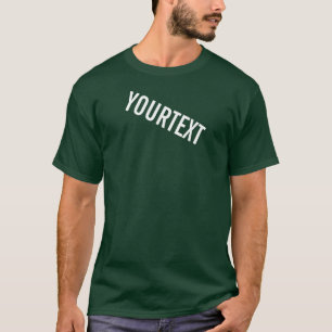 Manar T-Shirts Lägg till Eleganten för modern text