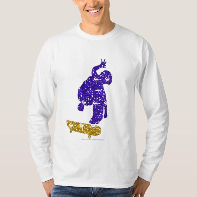 MANAR T-SHIRTS - PRO SKATEBOARDING SHREDDER GNISTR (Framsida)