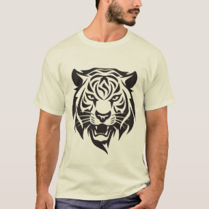 Manar T Shirts Trendig Modern Lejon huvudkonst