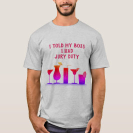 Manar t-skjorta för juryarbetsuppgift t shirt