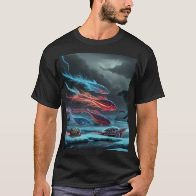 Manar T-skjorta T Shirt (Framsida)