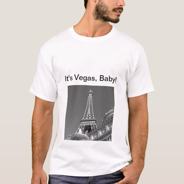 Manar T-tröja av Paris, Las Vegas T-shirt (Framsida)
