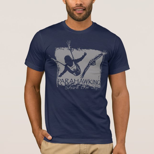 Manar T-tröja - blått Tee Shirt (Framsida)