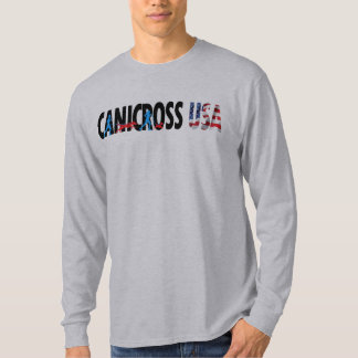 Manar T-tröja för Canicross USA långärmad T Shirt