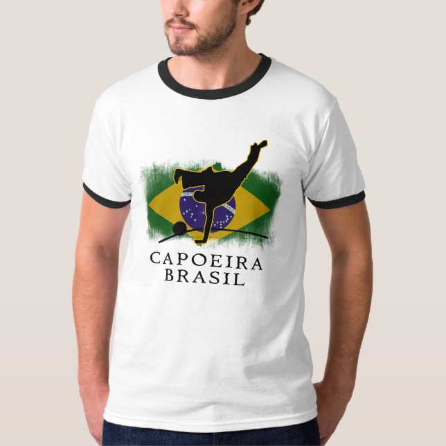 Manar T-tröja för Capoeira Brasil dräkt | Tee (Framsida)