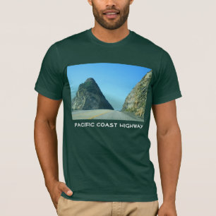 Manar T-tröja för Stillahavskustenhuvudväg T Shirt